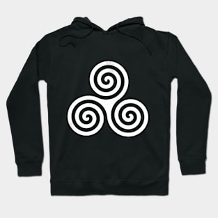 Celtic Triple Spiral Hoodie